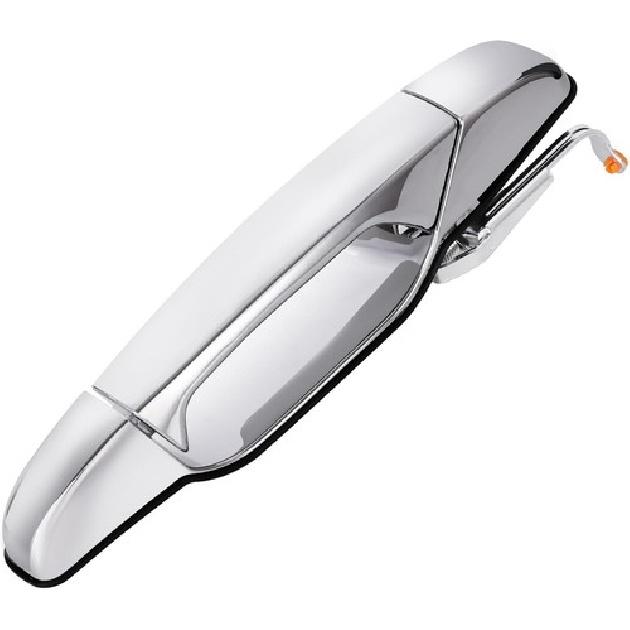 Exterior Chrome Door Handle Rear Right Passenger Side Replacement for 2007-2013