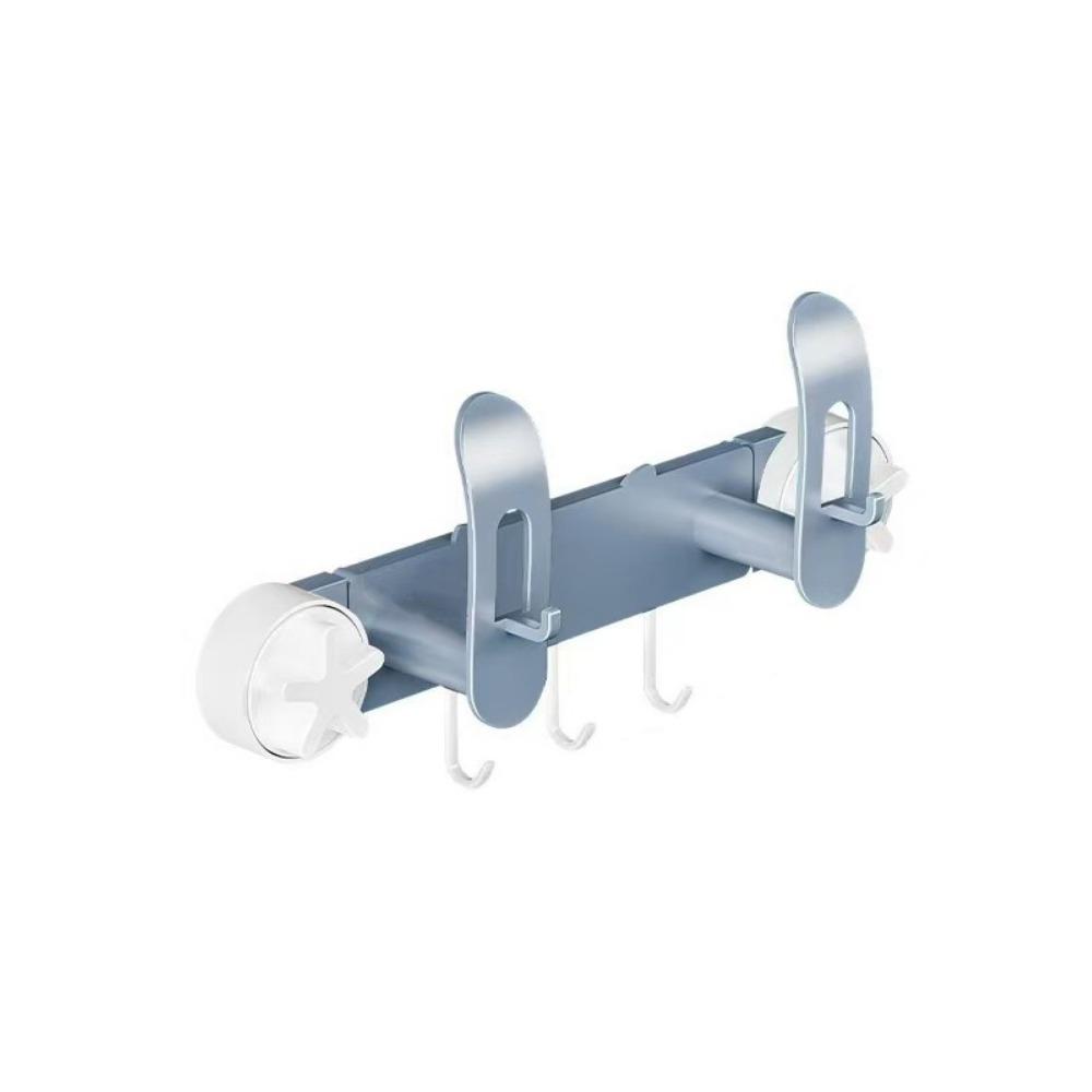 Wall Mounted Pot Lid Holder Plastic Cutting Board Shelf Suction Cup Chopping Board Holder for Home