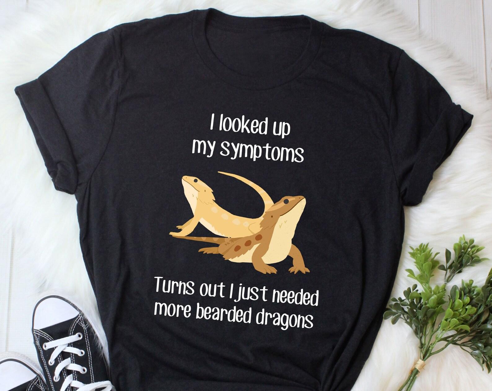 Bearded Dragon Shirt, , Tshirt, Pet Reptile Lover Gift, Funny Lizard T-Shirt, Cute Bearded Dragon Tee Beardie Mom Dad Herpetologist 130