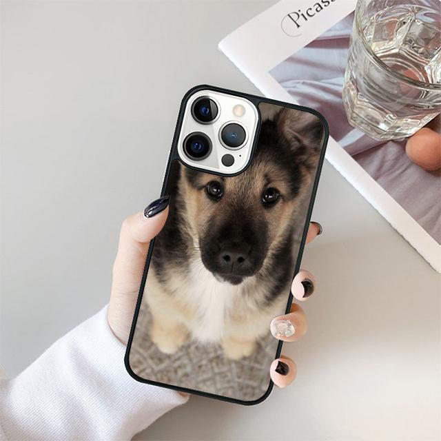 Beautiful German Shepherd Dog Phone Case Cover For iPhone 17 Air 15 16 Pro Max 14 13 12 11 Pro Max Plus Coque