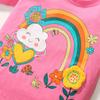Sommer neues Mädchen Kurzarm T-Shirt reine Baumwolle Cartoon Oberteil Baby T-Shirt reine Baumwolle T-Shirt
