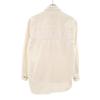 Budweiser 80s 90s Old Long sleeve Flannel shirt M white Men's Used
