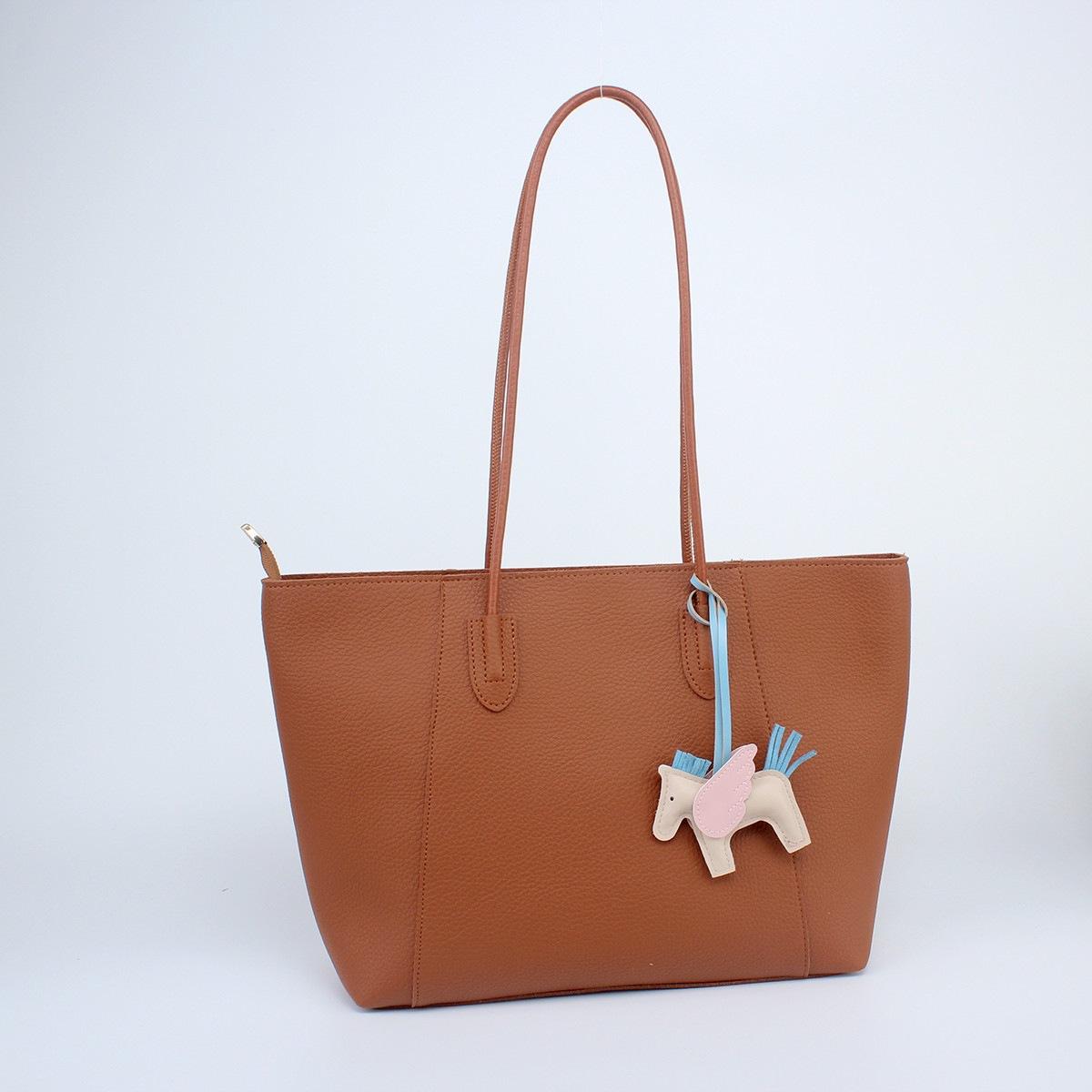 

Large-capacity Bag - Stylish Crossbody Bag - High-end Elegant Business Tote Bag коричневий