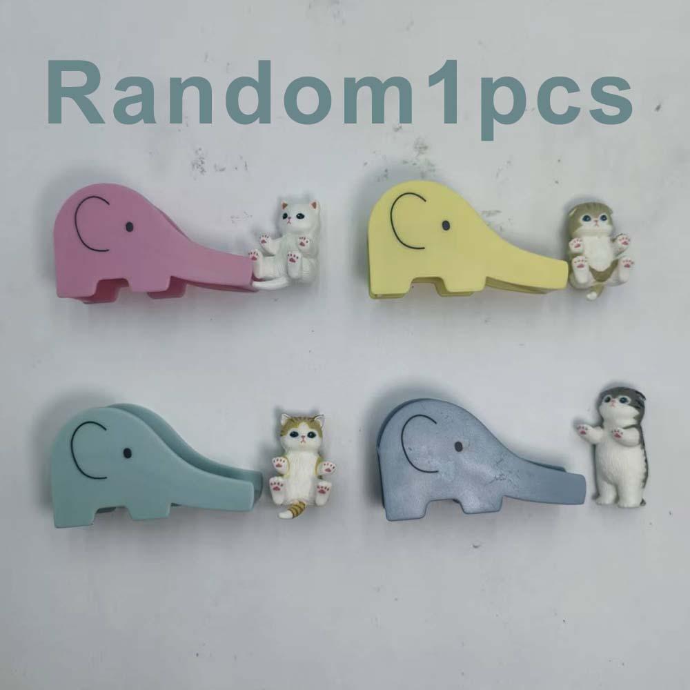 

Mofusand Elephant Slide Cat Series Blind Box Gift Cute Toys Desktop Ornament Birthday Present Garage Kit Collectable Figurines