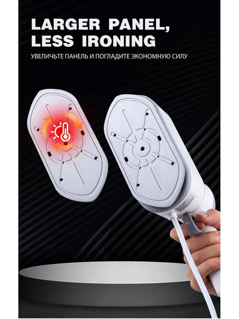Portable Handheld Garment Steamer & Lint Remover - All-in-One Household Steam Iron