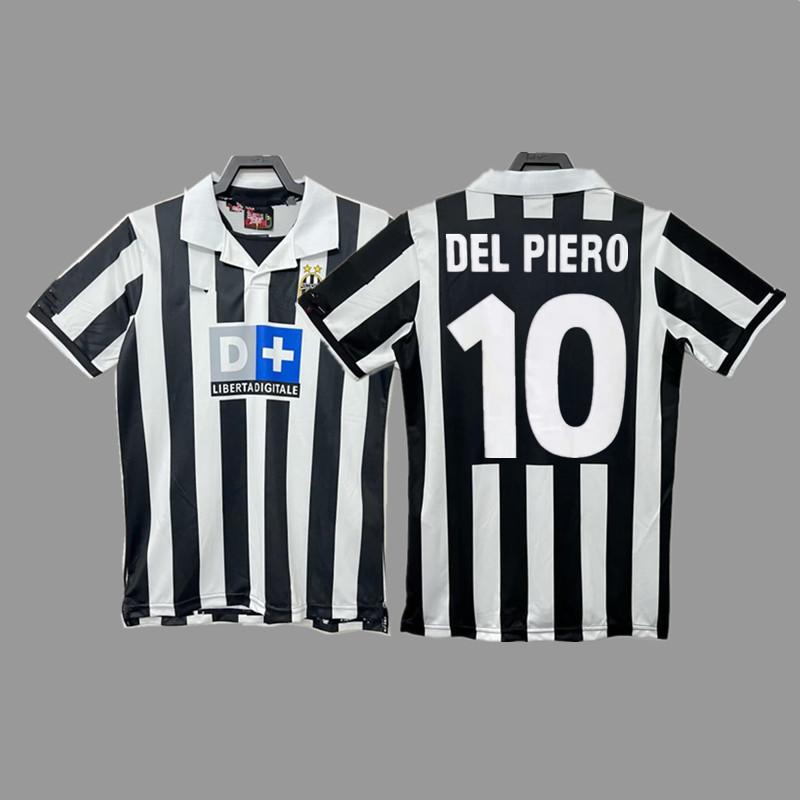 Juventus Retro Football Jersey Zidanedved Piero Inzaghi Buffon Ibrahimovic Cannavaro