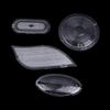 1 Pair Range Hood Light Cover Old-Fashioned Lampshade Replacement Parts Transparent Clear Range Hood Lampshade Lamp Cover