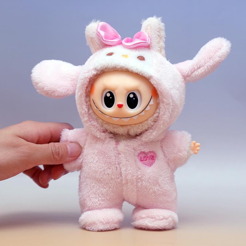 Labubu Doll Clothes: My Melody Onesie Replacement Outfit