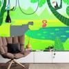 Photomural At The Watering Hole Iq-1360 Self-Adhesive Mural 180x120