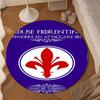 Club de Football Fiorentina Tapis rond Décoration d'intérieur, Tapis de chaise Pour salon, Chambre à coucher, Paillasson décoration d'intérieur Cadeau d'anniversaire Cadeaux de Noël