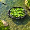 Outdoor Water Feature Plant Cage Floating Protector, Fine Mesh Fish Barrier, Pond Aquatic Basket Protector Net, Guard Netting for Plants Hydroponic