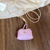 Hanging Neck Mini Coin Purse Necklace Anti-loss Sweater Chain Creative Long Leather Necklace  Women