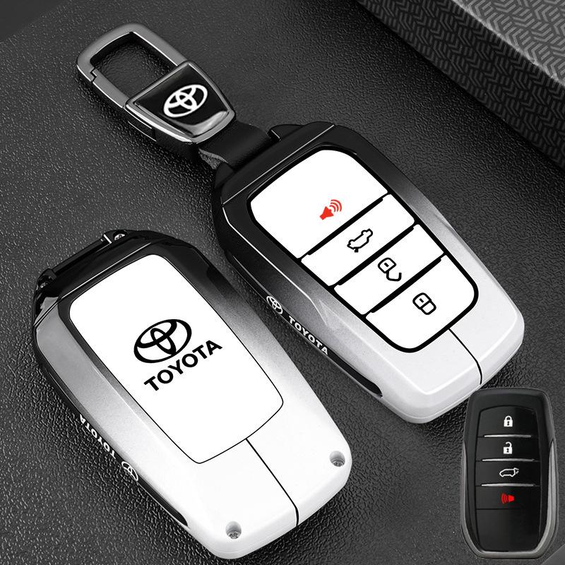 Toyota Key Cover for CHR, Hilux, Fortuner, Land Cruiser, Camry, Corolla, RAV4, Highlander