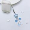 Star Bead Tassels Pendant Phone Charm Hanging Rope Cute Phone Chain Strap Bag Decoration Lanyard Keychain Accessories