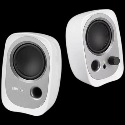 Edifier R12U Mini 2.0 Desktop Speakers CN Plug (adapter Included)