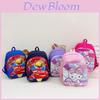 Adorable Cartoon Lightweight Nylon Kindergarten Backpack For Kids With Curved Straps