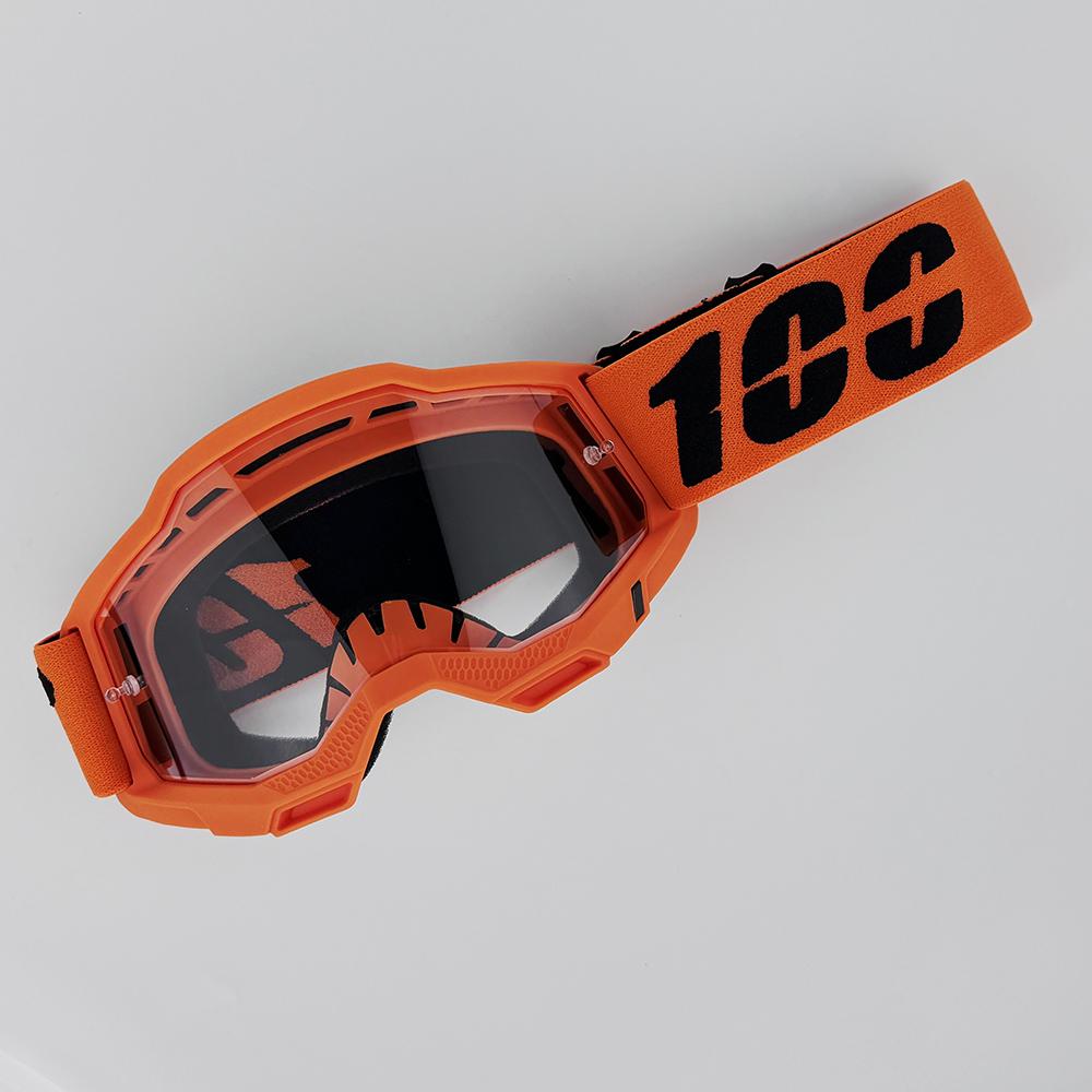 100 MX Motorcycle Motocross Goggles/Glasses: Windproof, Impact-Resistant & HD Vision for MTB, ATV & Off-Road Riding