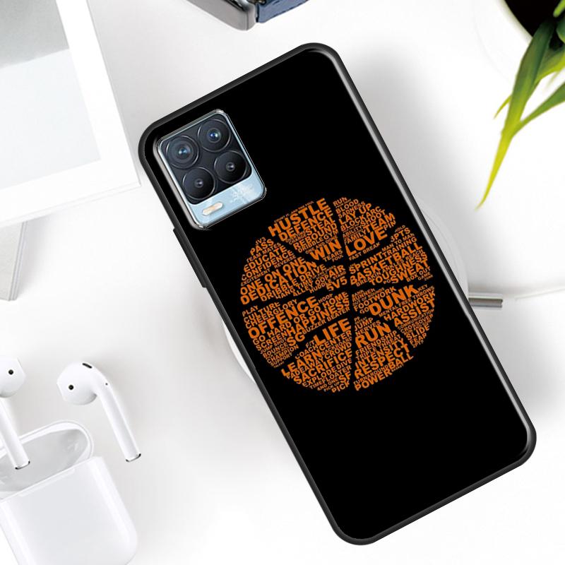 Sport Love Basketball Case For Realme 15 12 11 13 14 Pro Plus C65 C67 C61 C53 C55 C51 C25 C63 C71 C75 GT6 GT7 Pro