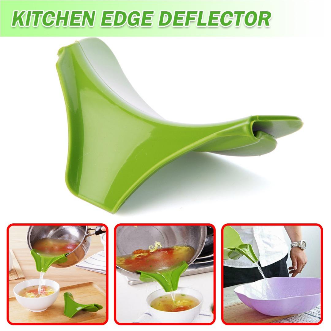 

PDTO силиконовая воронка для супа, дефлектор для защиты от разлива воды, кухонный гаджет, инструмент