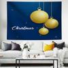 Christmas Balls And Snow Wall Hanging Tapestry Christmas Wall Hanging Tree Wall Hanging Gorgeous Christmas Tree Fireplace Gifts