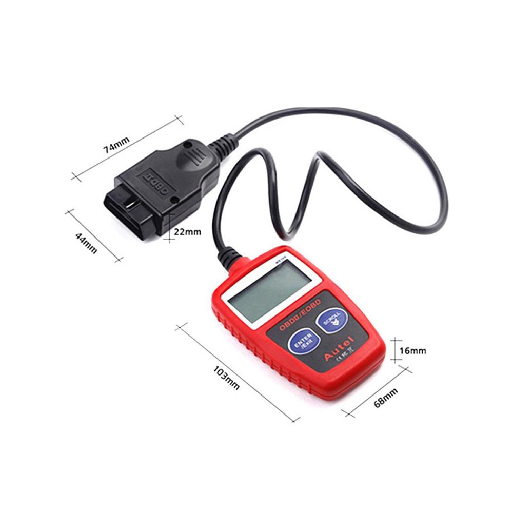 MS309 OBD2 Car Diagnostic Scanner Tool CAN BUS Code Reader For Check Engine Light/DTCs