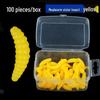 Fishing Lure: Soft Bait for Small Fish Like Qiaozui, Xiaoji, and Li Bread Red Worm Bait.
