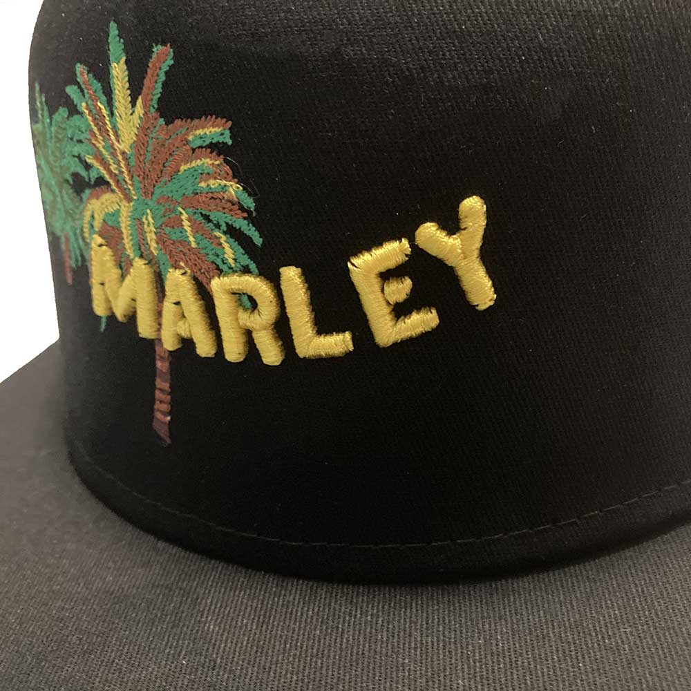 Bob Marley Unisex Adult Palm Tree Snapback Cap