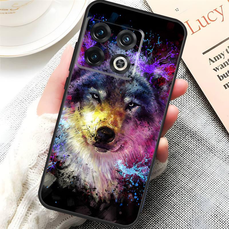 

Wolf Howls Art Cover For OnePlus 15 13 13R 13T 12 12R 10T 11 10 Pro OnePlus Nord 5 CE 4 3 Lite N20 N30 Case OnePlus 9Pro
