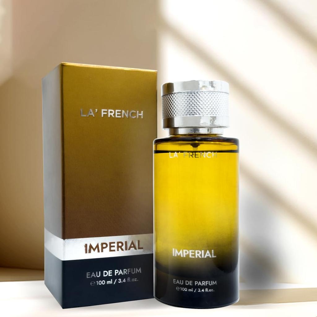 Imperial Eau De Parfum – 100 ml | Långvarig Unisexparfym för Män & Kvinnor | Lyxig Djärv Doft | Idealisk för Alla Tillfällen | Premiumparfym