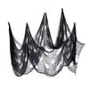 Torn Black Gauze Fabric For Halloween Haunting House Scary Party Decoration Horror Theme DIY Adjustable Efficient Cloth