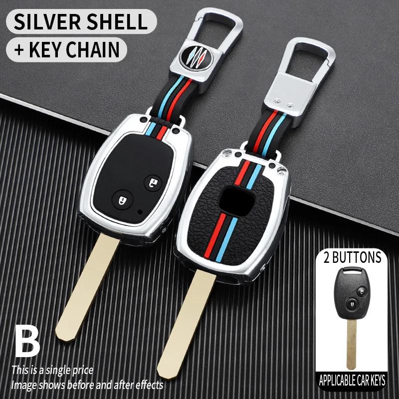 

Interior Mouldings Car Remote Key Case Cover Shell For Honda Accord Civic CRV CR-V Pilot Insight Ridgeline Protector Fob Accesso