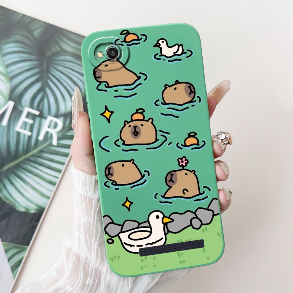 Cute Cartoon Cover For Xiaomi Redmi 4A Phone Case For Xiaomi Redmi 4A 5A 6A Redmi4A Redmi5A ShockProof Back Cover Funda