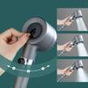 4-Mode Handheld Filter Shower Head Set - Adjustable Spray with Massage Brush, 1.5m Stainless Steel Hose, Adhesive Bracket