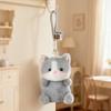Soft Plush Cat Plush Keychain 15cm Kitten Pendant Small Cat Stuffed Keychain  Desk Decor