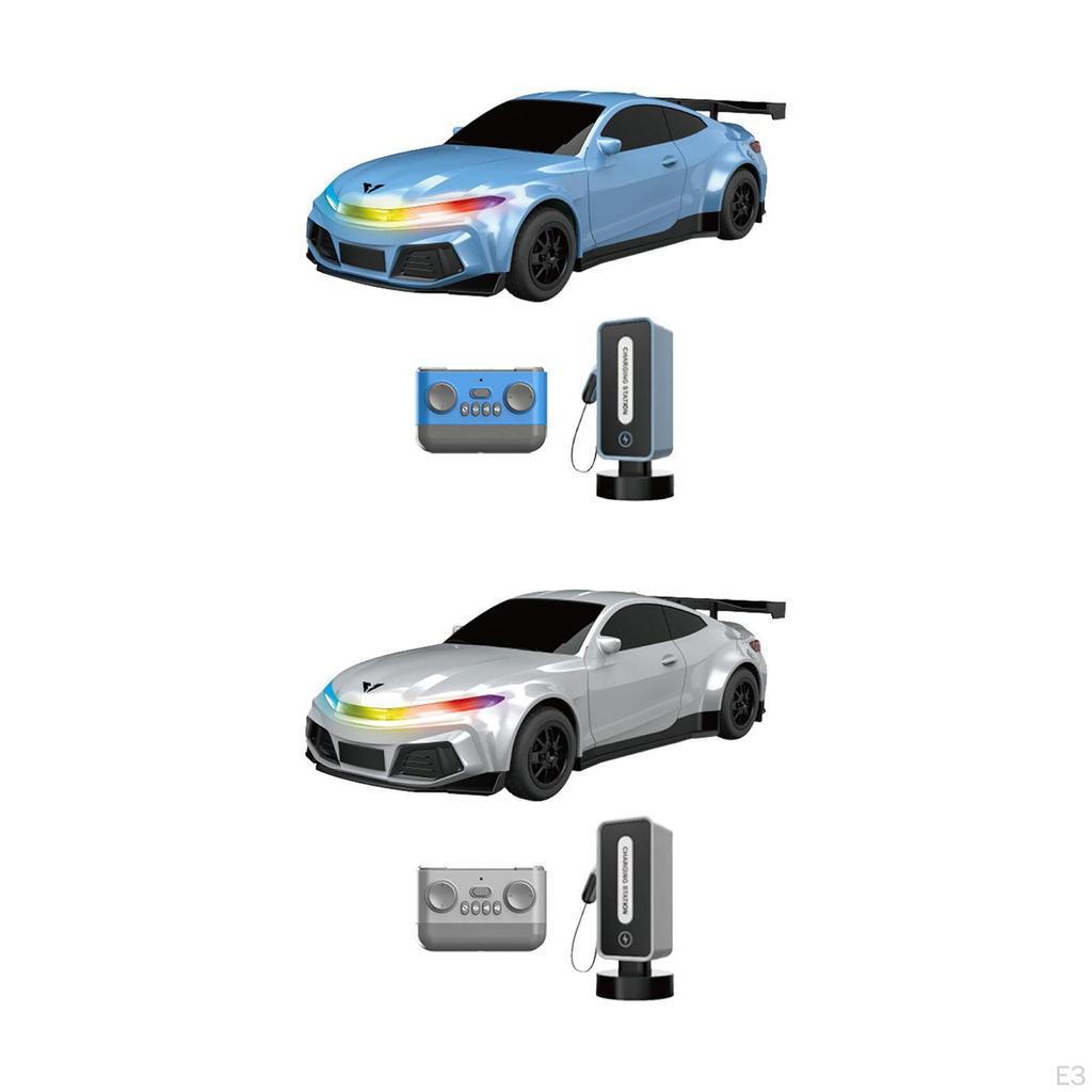 1:16 Remote Control Car Fast RC LED Lights Sound,with Charging Post,Sports,High Speed Sport