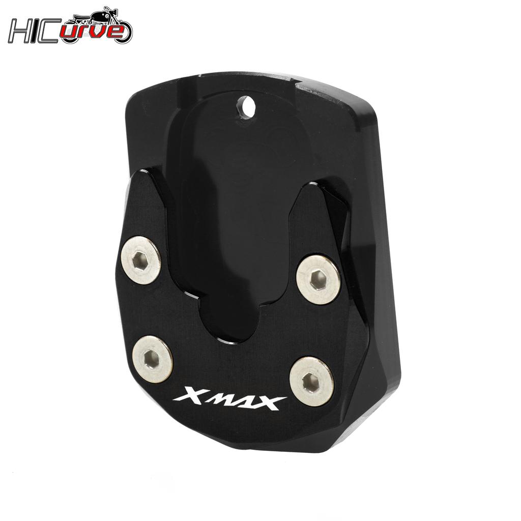 Motorcycle Kickstand Foot Side Stand Extension Pad Support Plate For YAMAHA XMAX 125 300 250 XMAX250 XMAX125 XMAX300 2017-2023