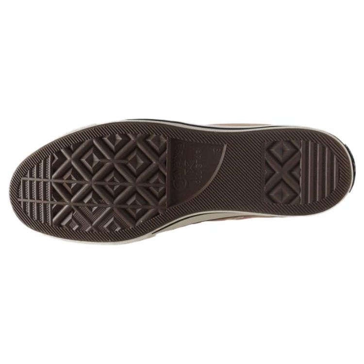 Converse 1970s Comfortable Versatile Durable Shock-Absorbing High-Top Canvas Shoes Unisex Sneakers Brown A10273C