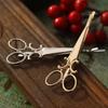 Women Gold Scissor Hair Clip Hairstyle Funny Styling Tool Hairgrip U Shape Barrette Hairclips Women Originality Hair Accessories