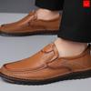 Designer Slip-on Herren Kleid Loafers Frühling Herbst Weiche Sohlen Männliche Fahrschuhe Mode Einfarbige Lederschuhe Männlich