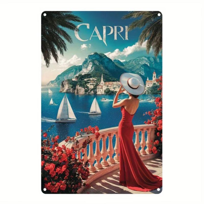 Metal Wall Art Decorative Sign Hanging Home Decor 20x30cm