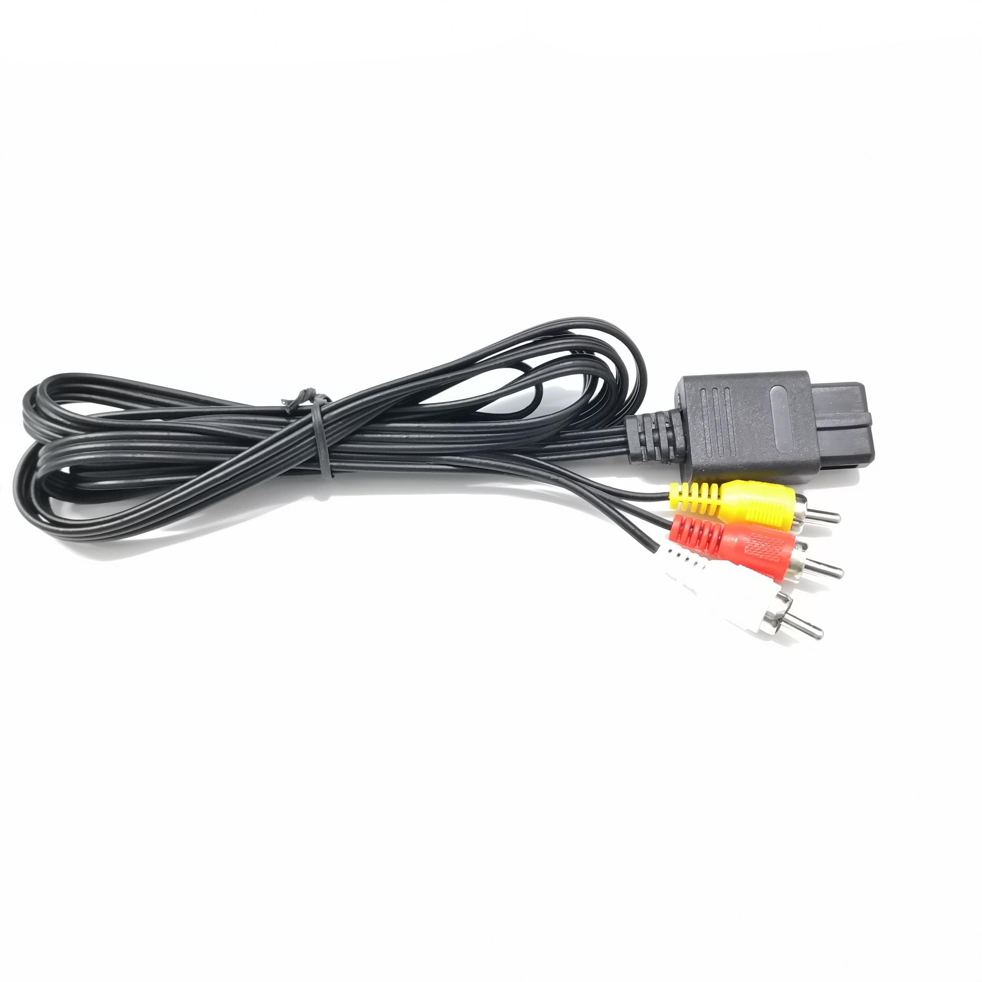 

Efficient Signal Transfer with Reliable 1 8m For for RCA AV Cable For for N64
