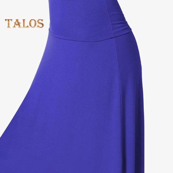 Women Skirt High-Waist Hip Wrapped Maxi Skirt Solid Color Ankle Length Skirt Home Casual Evening Vacation Skirt
