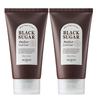 Black Sugar Perfect Scrub Foam 180ml (2pcs) – Exfoliating Care, Deep Clean, Korean
