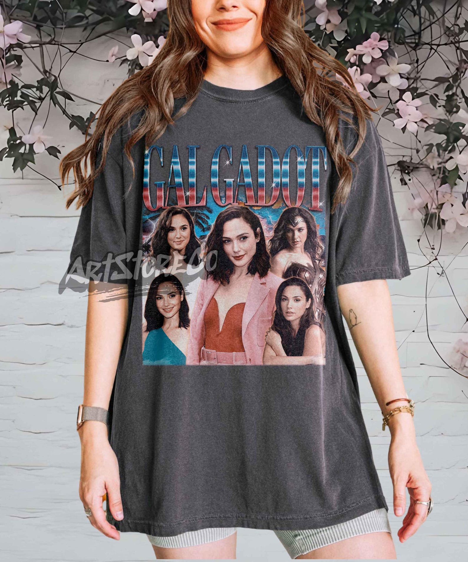 Gal Gadot Shirt, Vintage Fan Tee 4XL