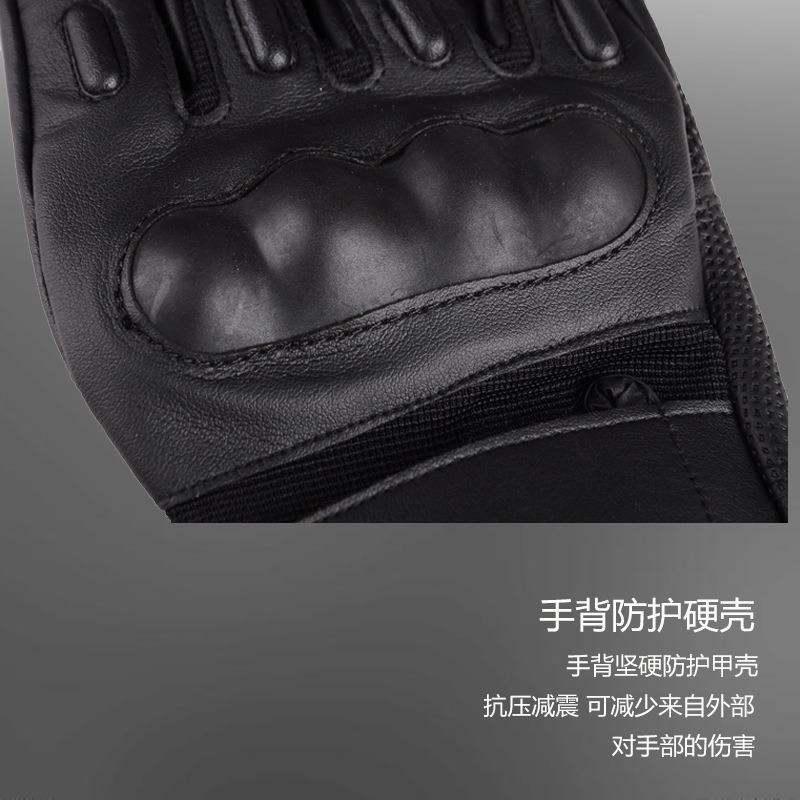 Outdoor Tactical Long Finger Gloves Men's Sports Riding Fitness Motorcycle Fighting Field Non-slip and Wear-resistant Full Finger Mountaineering