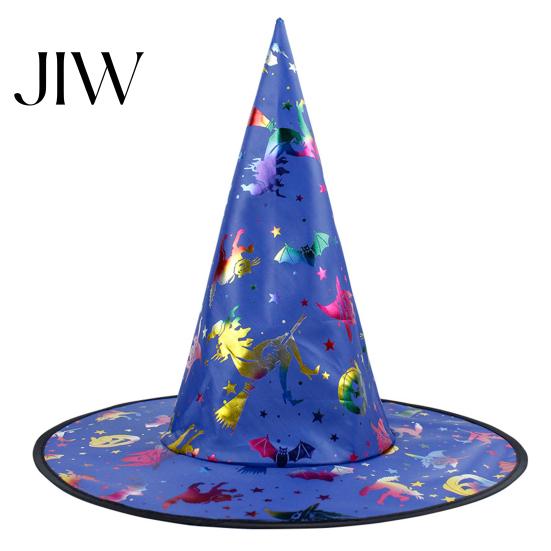Witch Hat with Rose Halloween Wizard Hat, Adult Kids Cosplay Cone Spider Decorative Web Star Decor, Gothic Party Costume Prop, Trick or Treat