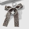 Bows Keychain for Women Girls Leopard Print Bag Accessories Charm for Women Alloy Keyring Fashiion Bags Pendant
