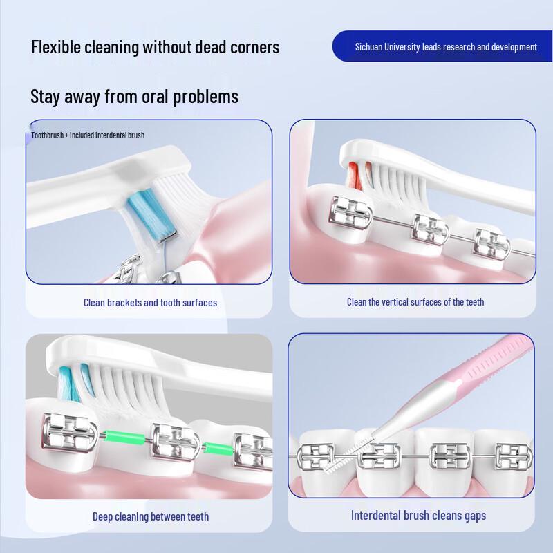 Haotishuu Soft Bristle Toothbrush