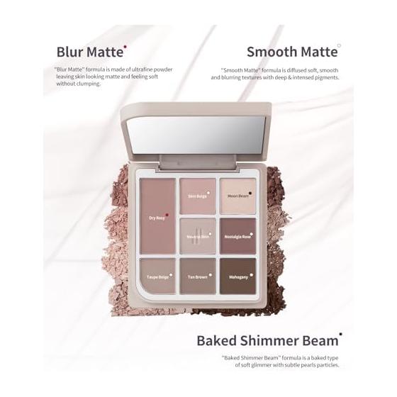 [Heart Percentage] Dote On Mood Eye Palette (08 Neutral Muse Facets)