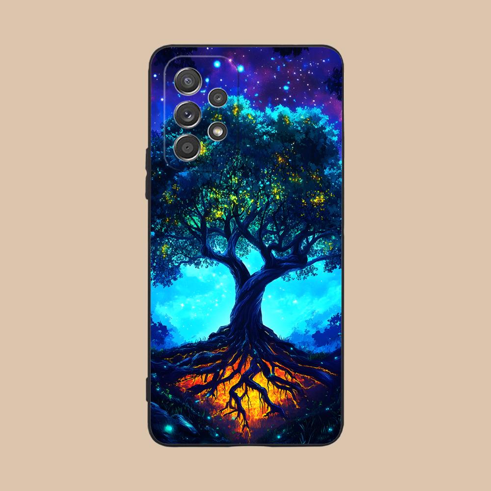 

World Life Tree Mobile Phone Case for Samsung Galaxy A56 55 54 53 52 51 36 35 34 23 16 15 5G Colour Cover Cellphones Smartphone Galaxy A32 4G